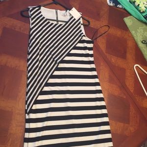 Size Small striped blue and white Calvin Klein